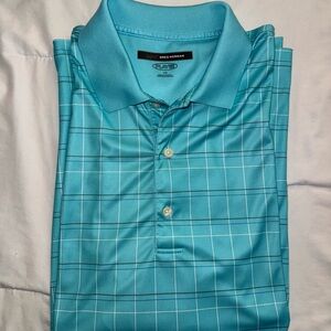 Greg Norman Collection Men's Blue Polo Shirt